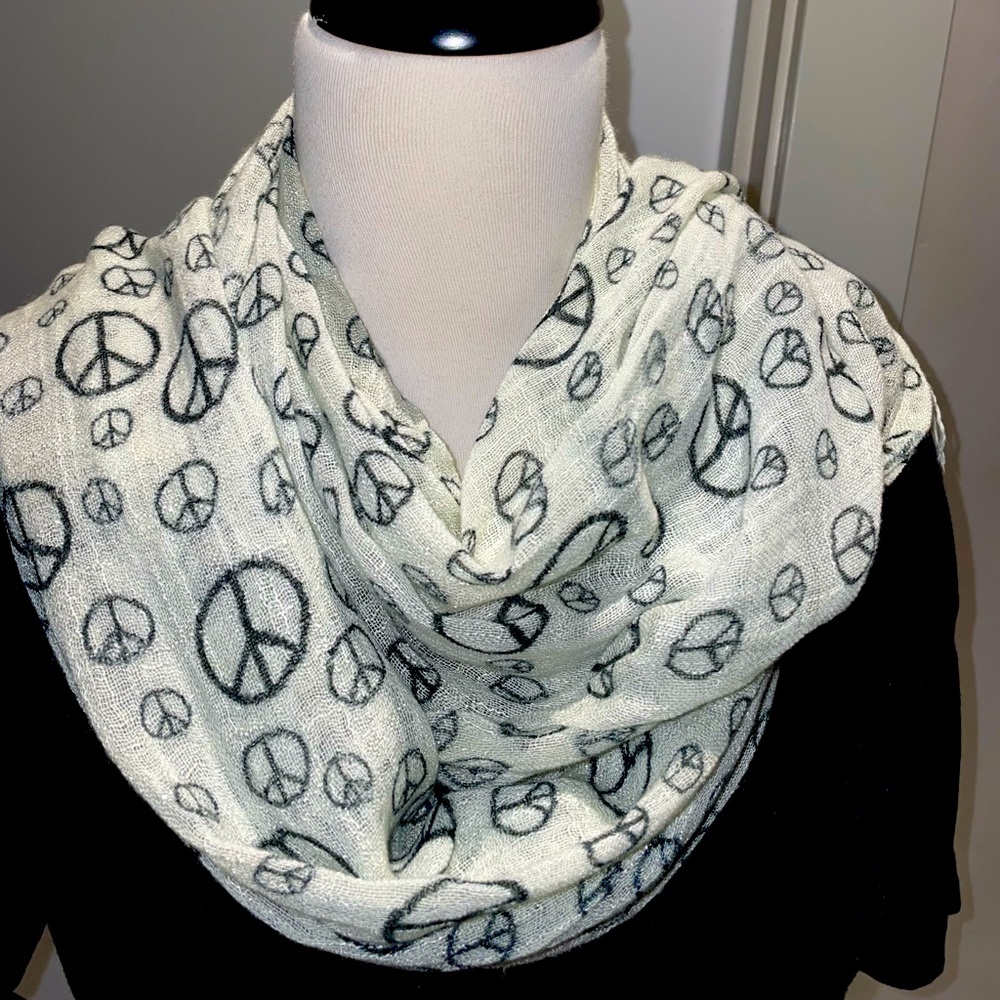 Scarf-Peace print